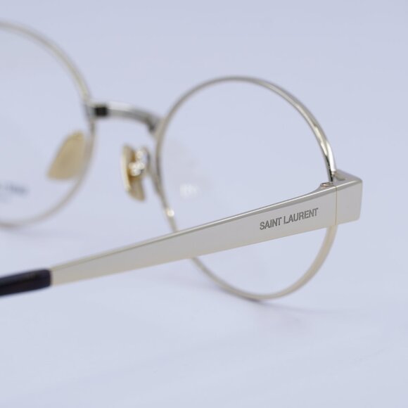 🕶️ New Saint Laurent SL692 OPT 002 Eyeglasses - Gold Frame - Picture 6 of 12